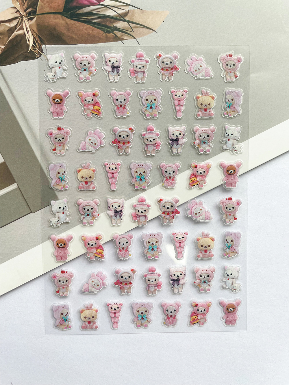 Nail Art Nail Art - Mini Kawaii Rilakkuma Pvc Poster Goods