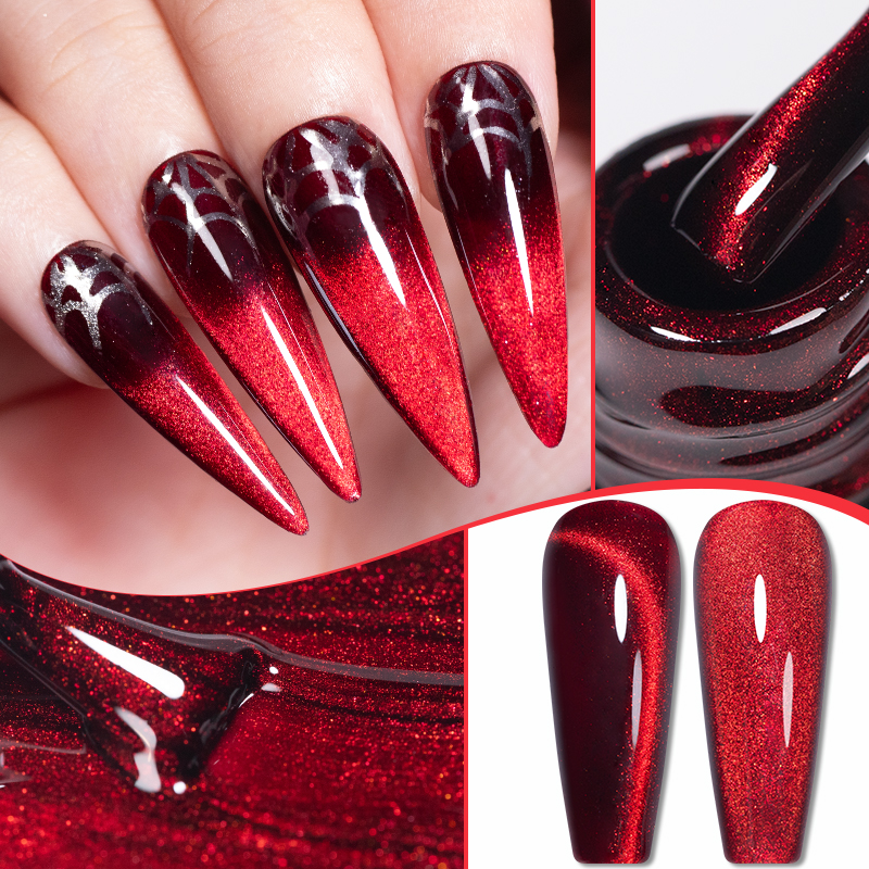 12Grids 3D Red Cherry/Bow/Stra - مراجعة Nail Art Red Cherry وسعره