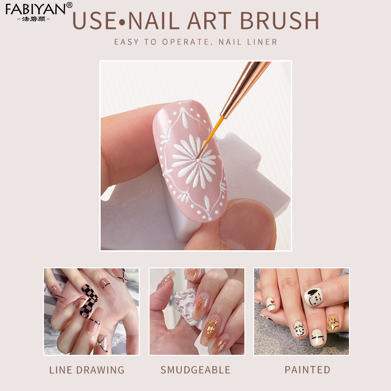 Rose Gold 3Pcs/set  Nail Art U - مراجعة Nail Art Rose Gold وسعره