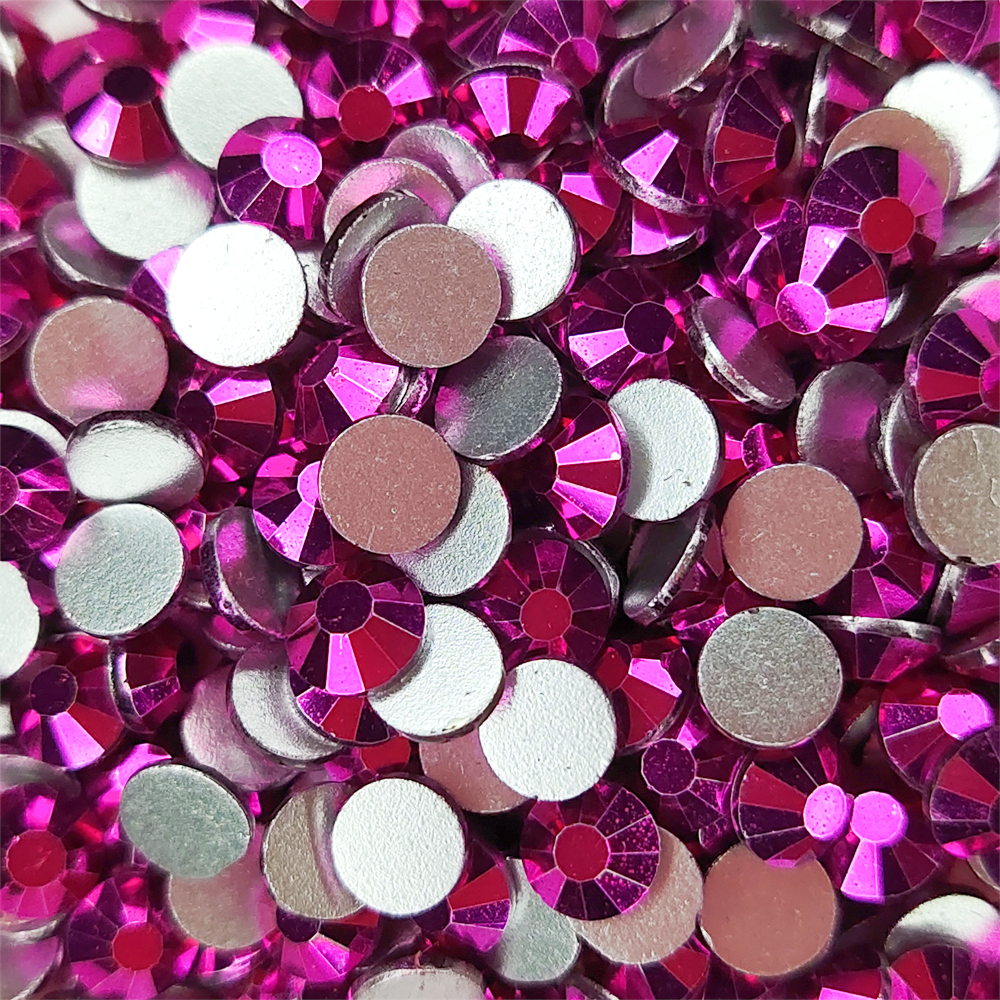Metal Fuchsia AAAA+ Glass Flat - مراجعة Nail Art Fuchsia وسعره