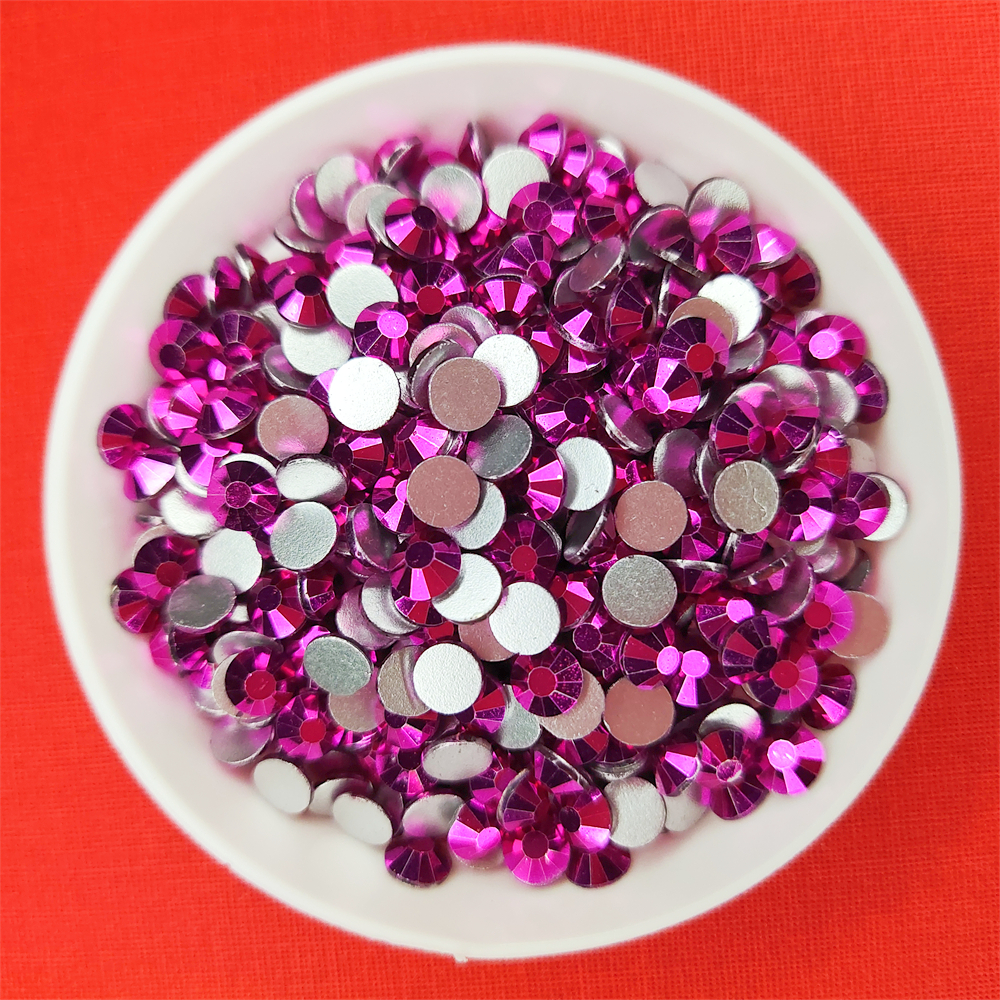 Metal Fuchsia AAAA+ Glass Flat - مراجعة Nail Art Fuchsia وسعره
