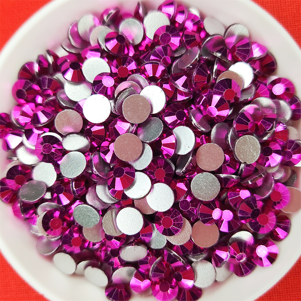 Metal Fuchsia AAAA+ Glass Flat - مراجعة Nail Art Fuchsia وسعره