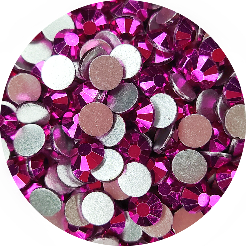 Metal Fuchsia AAAA+ Glass Flat - مراجعة Nail Art Fuchsia وسعره