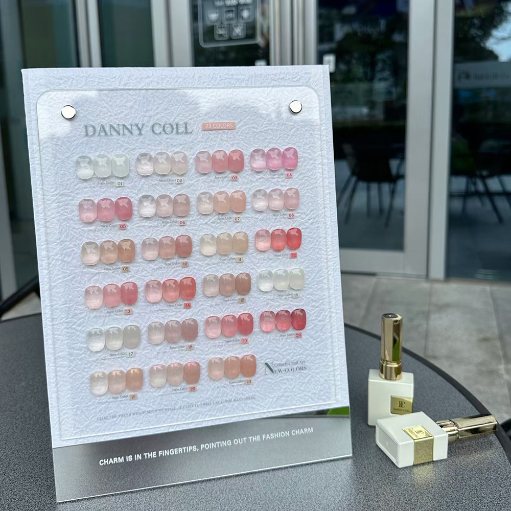 23 Pcs France Naked Color Gel  - مراجعة Nail Art France وسعره