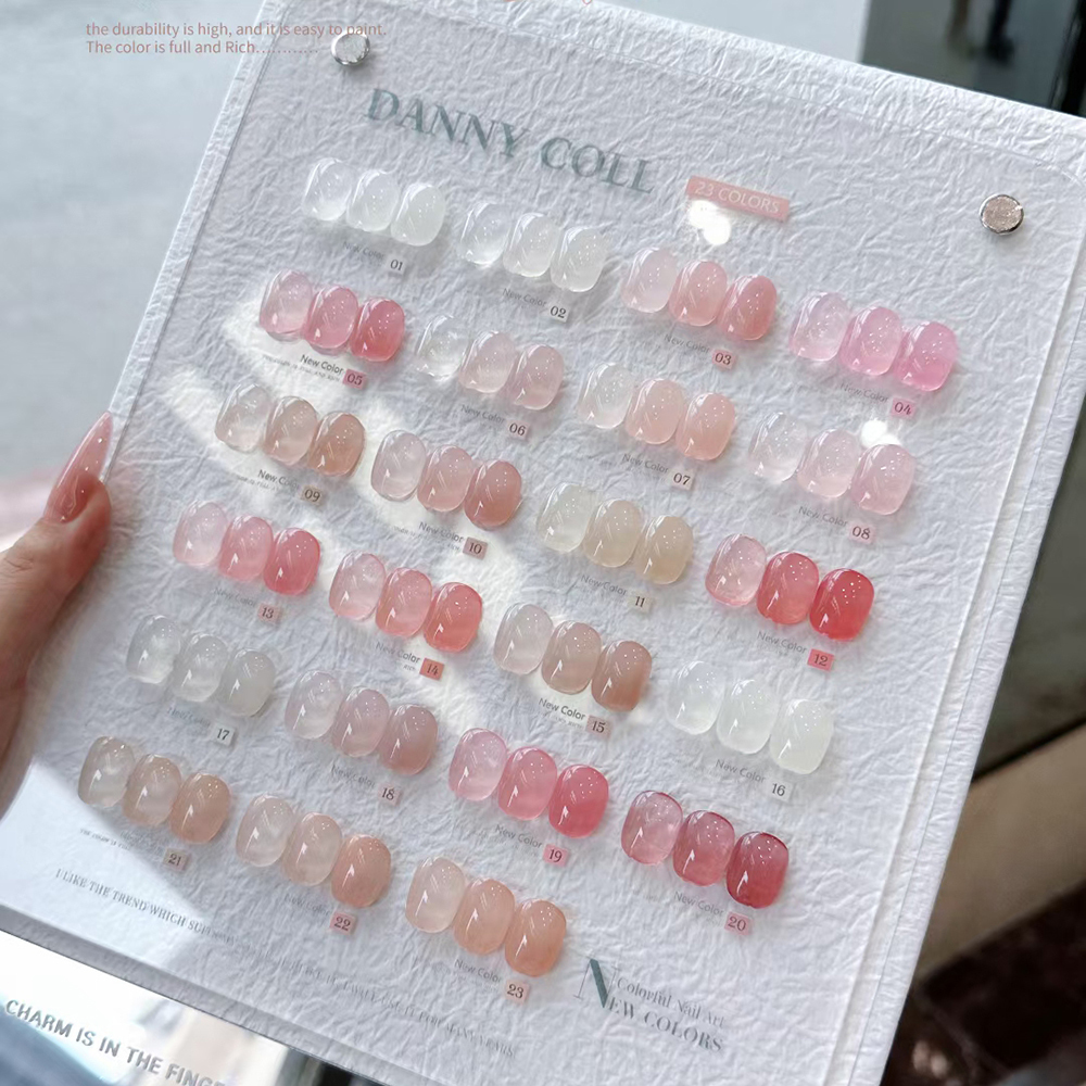 23 Pcs France Naked Color Gel  - مراجعة Nail Art France وسعره