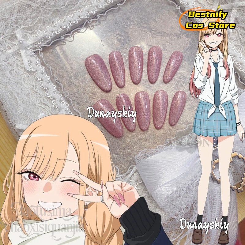 aBestnify Cos*Kitagawa Marin C - مراجعة Nail Art Nail Art وسعره