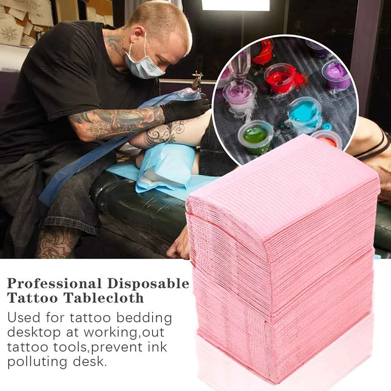 125pcs Disposable Tattoo Clean - مراجعة Nail Art Nail Art وسعره