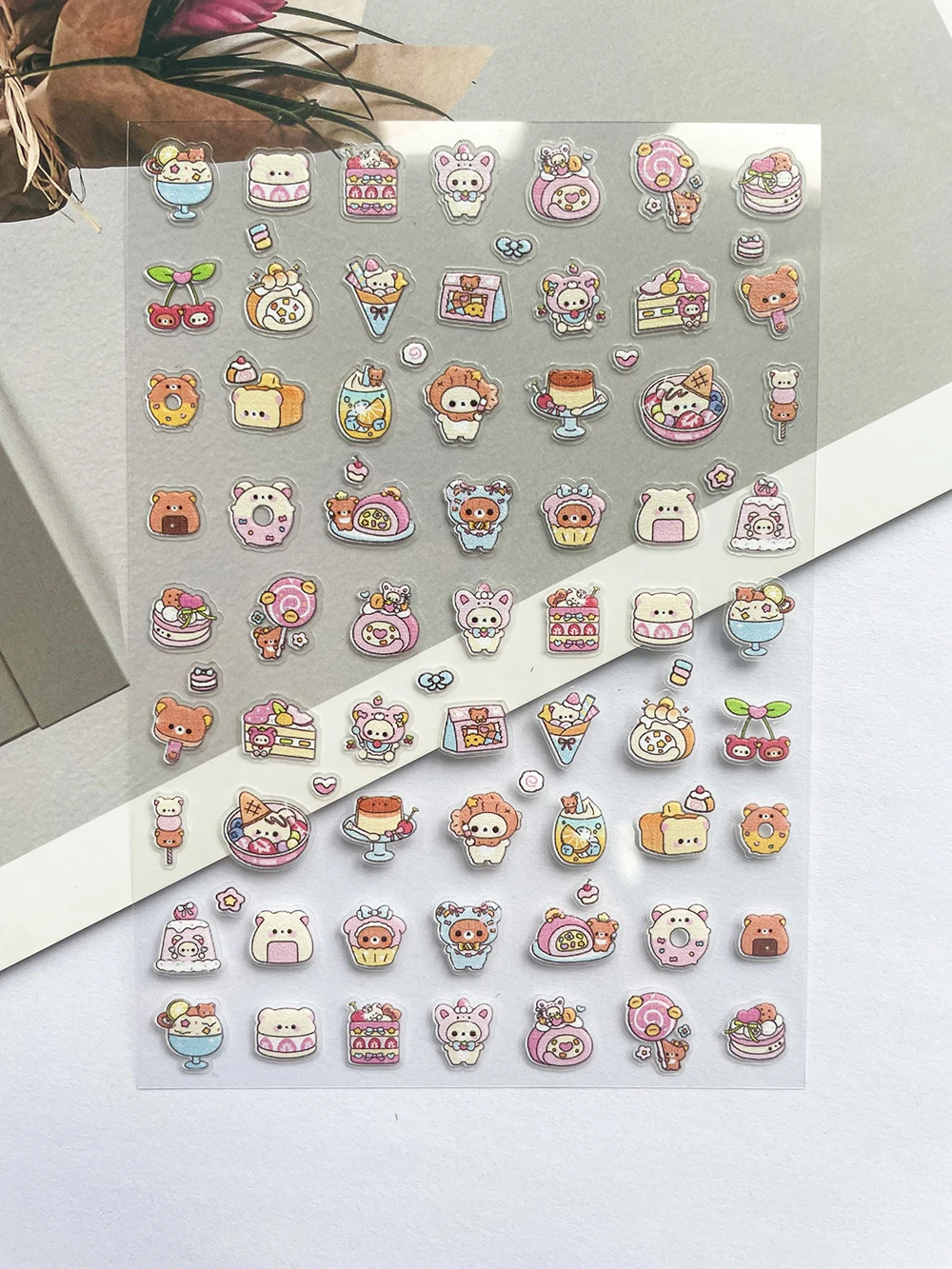 Pvc Super Mini Pink Rilakkuma  - مراجعة Nail Art Nail Art وسعره
