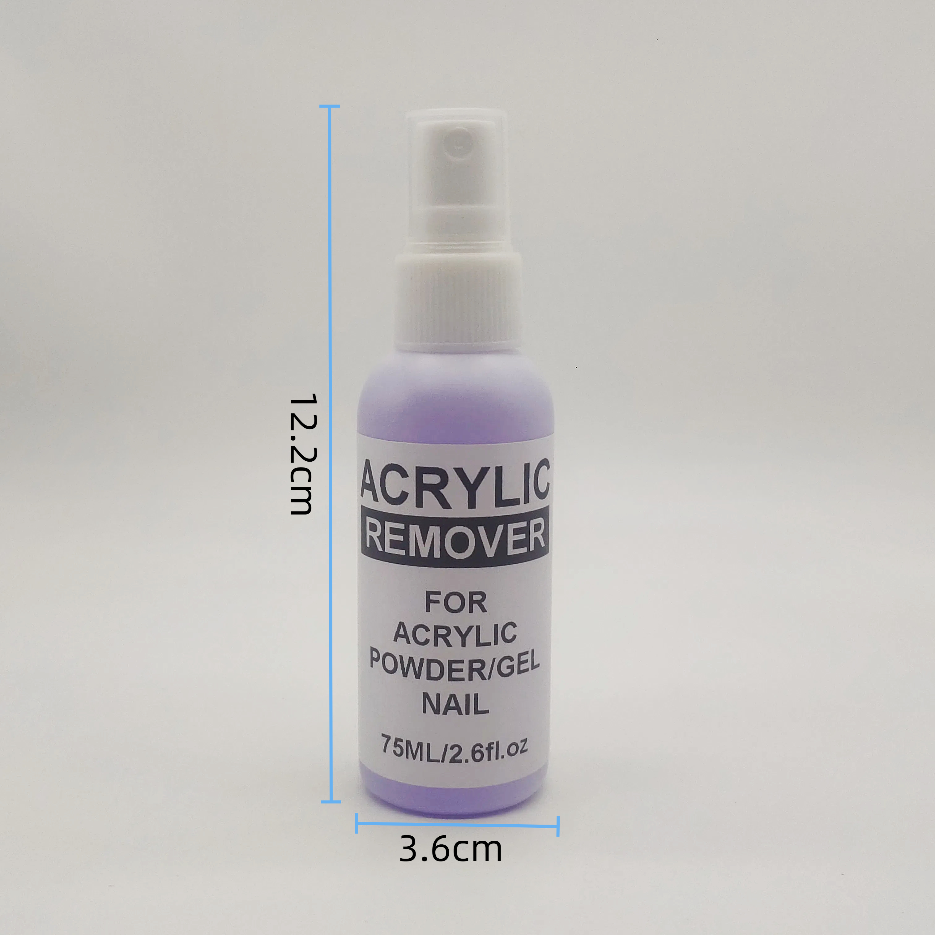 2.6oz Acrylic Remover 10 piece - مراجعة Nail Art Remover وسعره