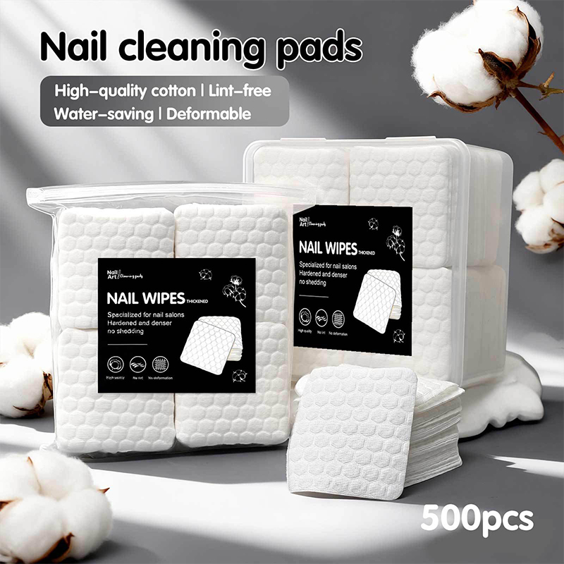 200/500Pcs Lint-Free Nail Poli - مراجعة Nail Art Remover وسعره