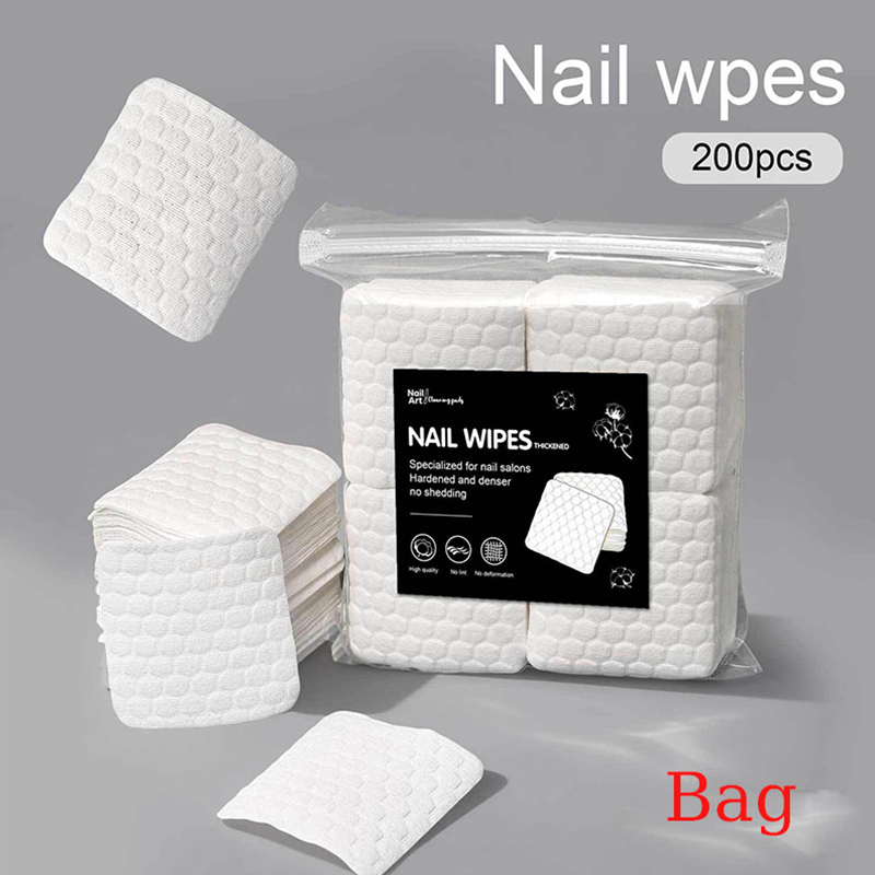 200/500Pcs Lint-Free Nail Poli - مراجعة Nail Art Remover وسعره