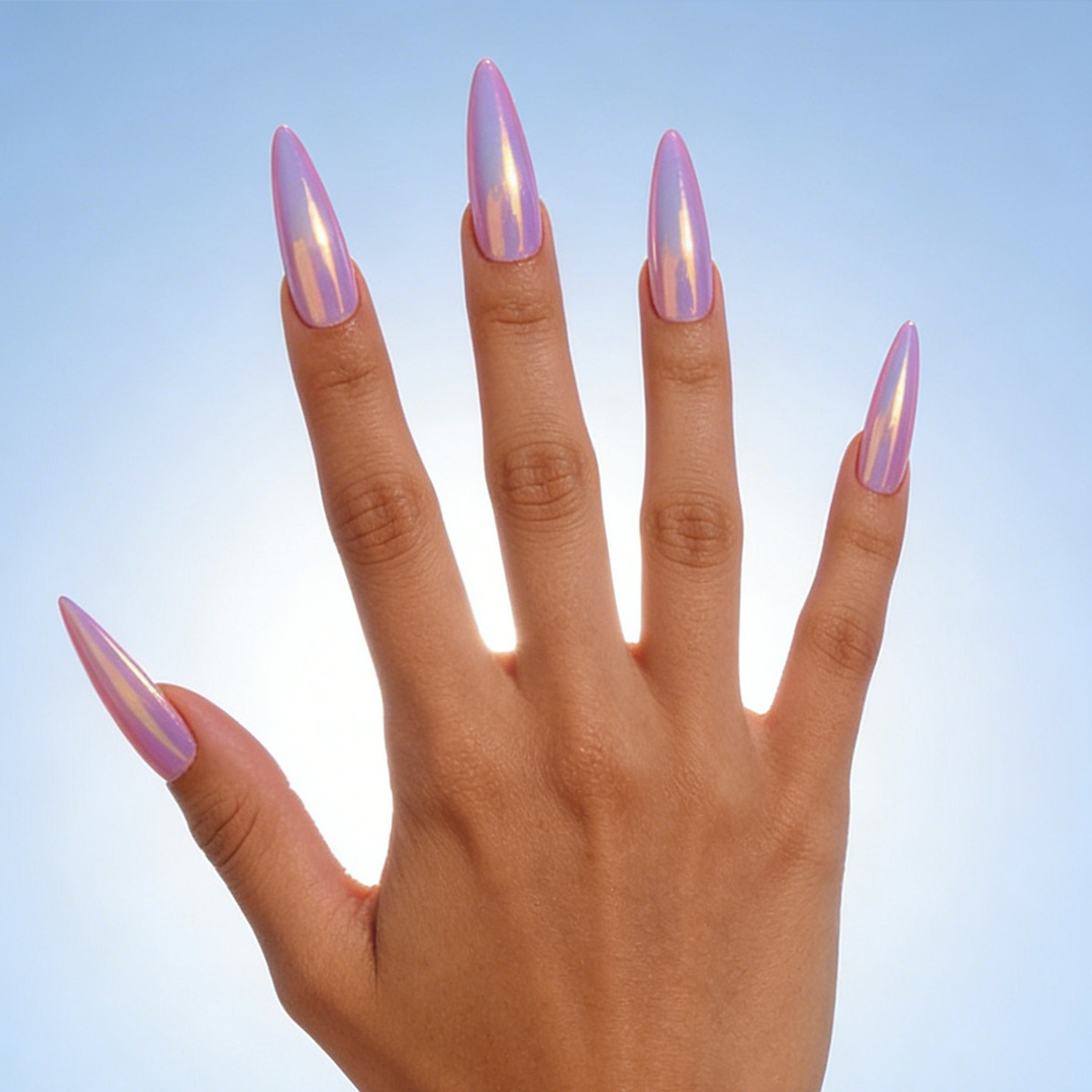 24Pcs French Almond False Nail - مراجعة Nail Art Red Cherry وسعره