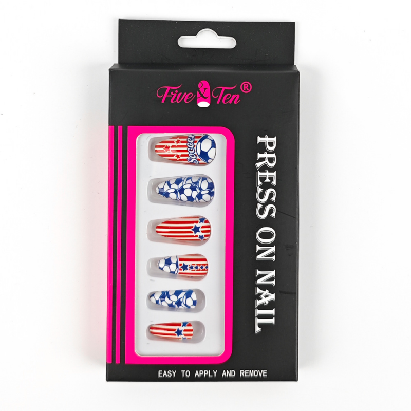 France England USA Press On Na - مراجعة Nail Art France وسعره