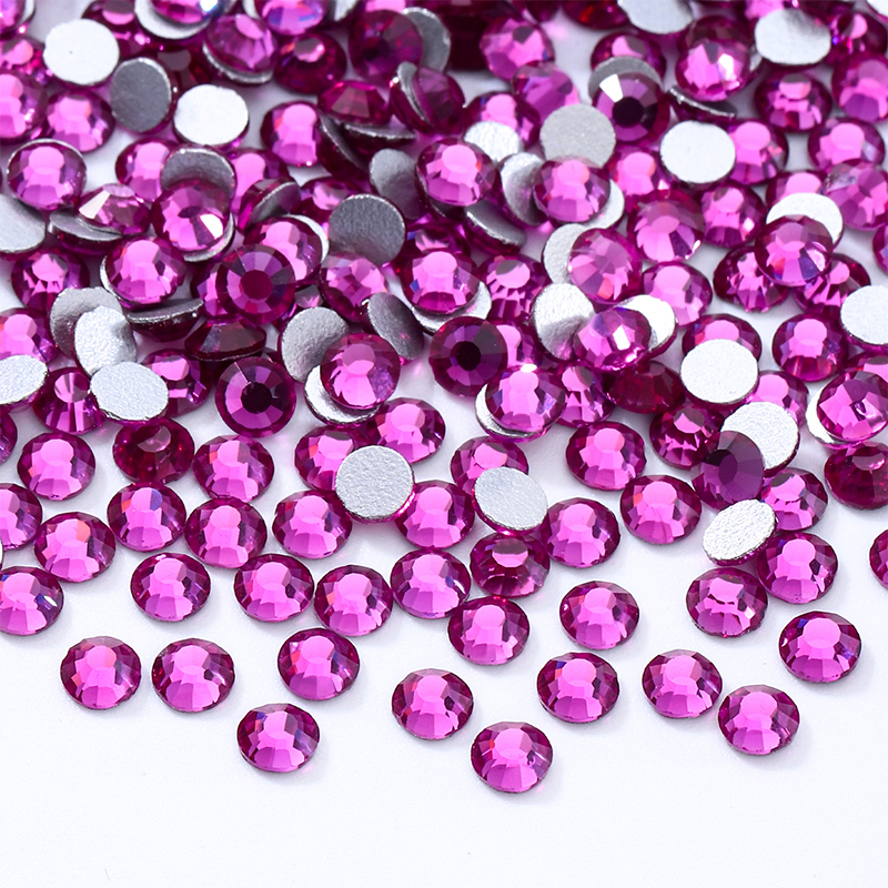 DUCRYSTAL Fuchsia Glue On Crys - مراجعة Nail Art Fuchsia وسعره