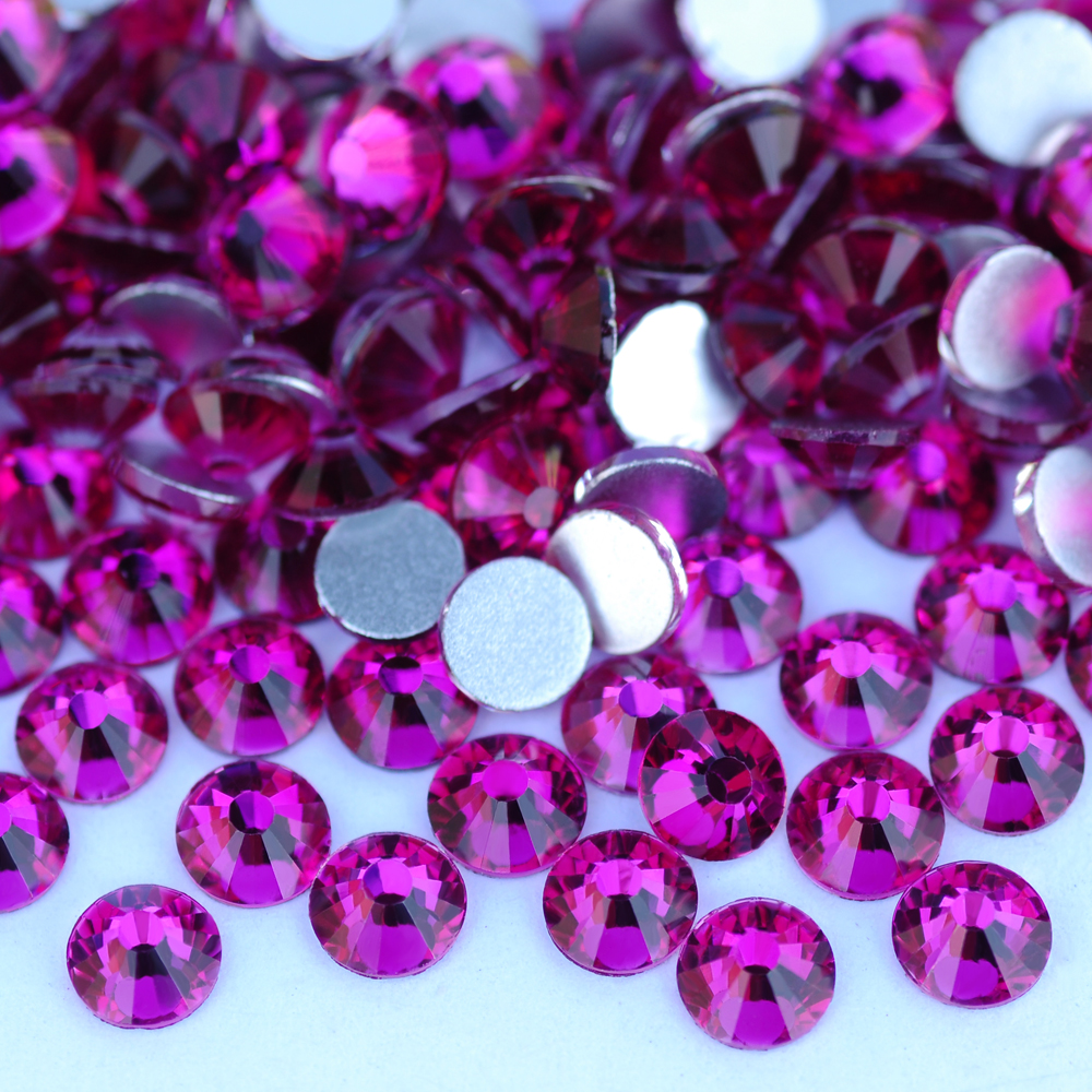 New Fuchsia Non Hotfix Rhinest - مراجعة Nail Art Fuchsia وسعره