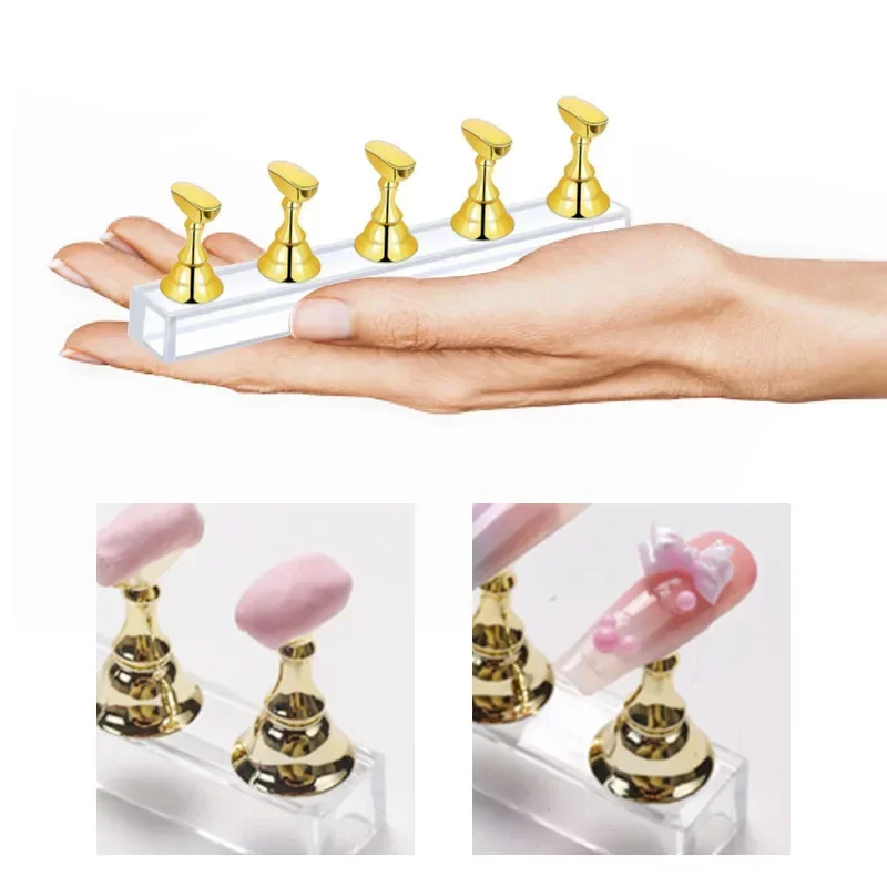 5PCS/Pack Chess Magnetic Nail  - مراجعة Nail Art Rose Gold وسعره