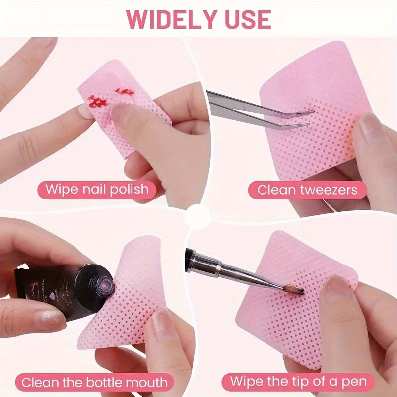 20/600pcs Lint-Free Nail Wipes - مراجعة Nail Art Remover وسعره