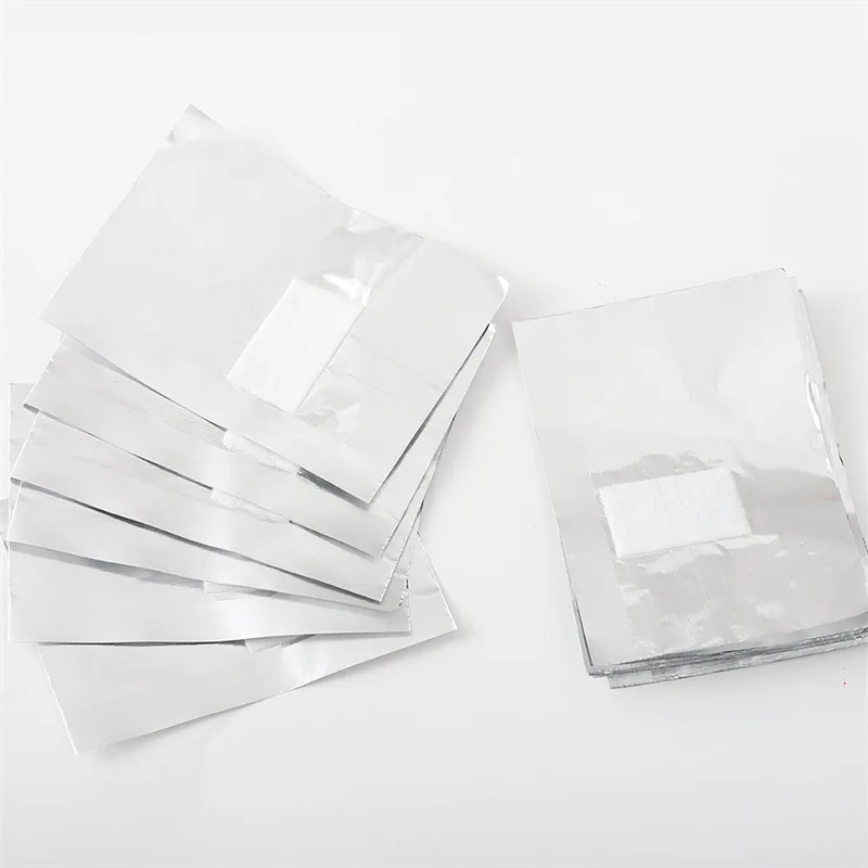100Pcs Bag Aluminium Foil Nail - مراجعة Nail Art Remover وسعره
