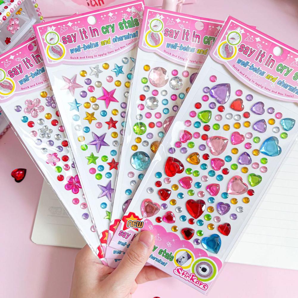 Self-Adhesive Face Rhinestones - مراجعة Nail Art Nail Art وسعره