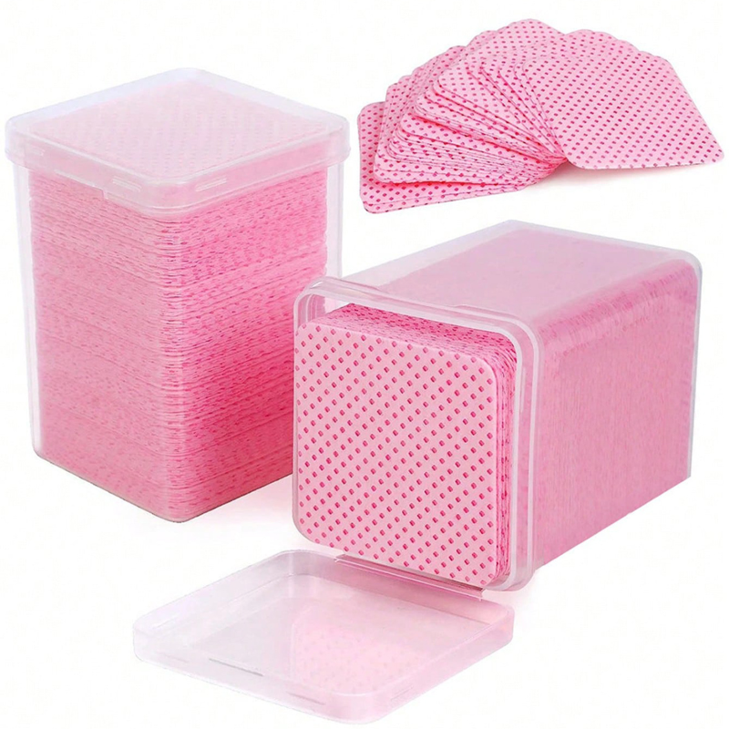 Lint Free Wipes Cleaning Tool  - مراجعة Nail Art Remover وسعره