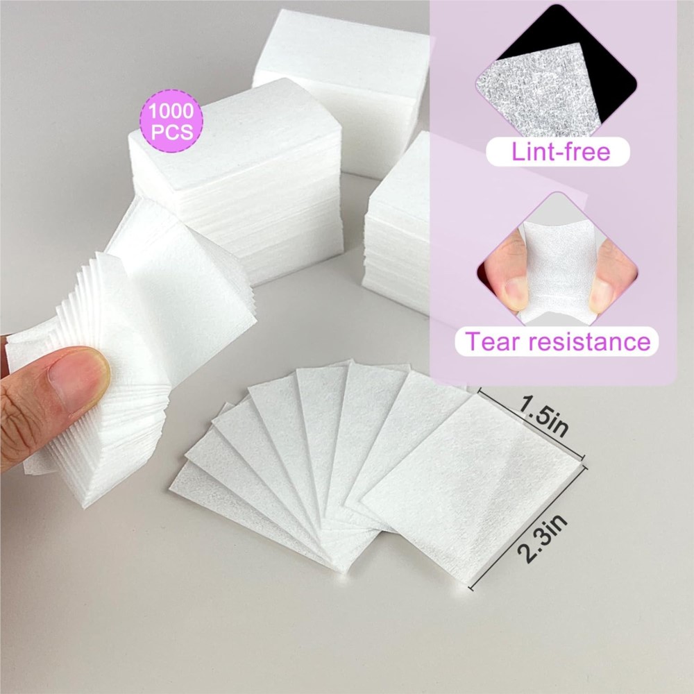 1000Pcs Lint Free Nail Wipes G - مراجعة Nail Art Remover وسعره