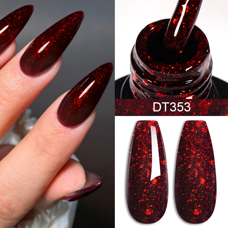 MEET ACROSS 7ml Wine Red Gel N - مراجعة Nail Art Red Wine وسعره