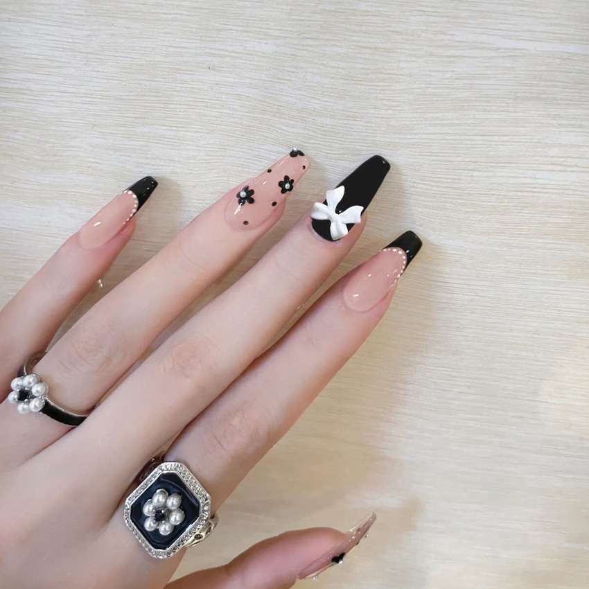 24Pcs/Box Blush France T Long  - مراجعة Nail Art France وسعره