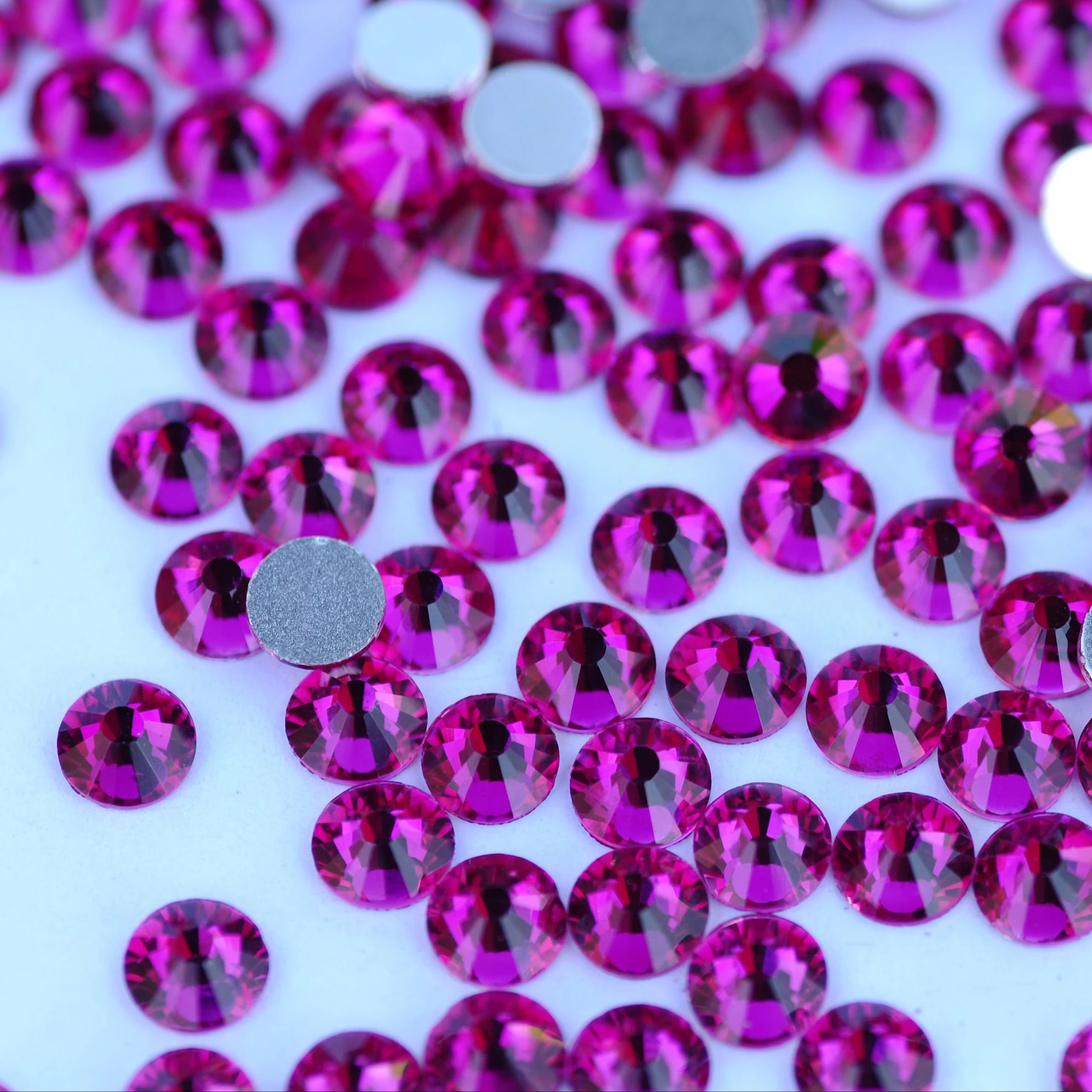 5A Fuchsia Purple Glitter Stra - مراجعة Nail Art Fuchsia وسعره