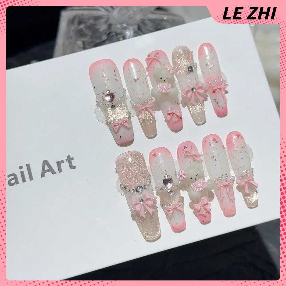 10Pcs Long Coffin Stiletto Lit - مراجعة Nail Art France وسعره