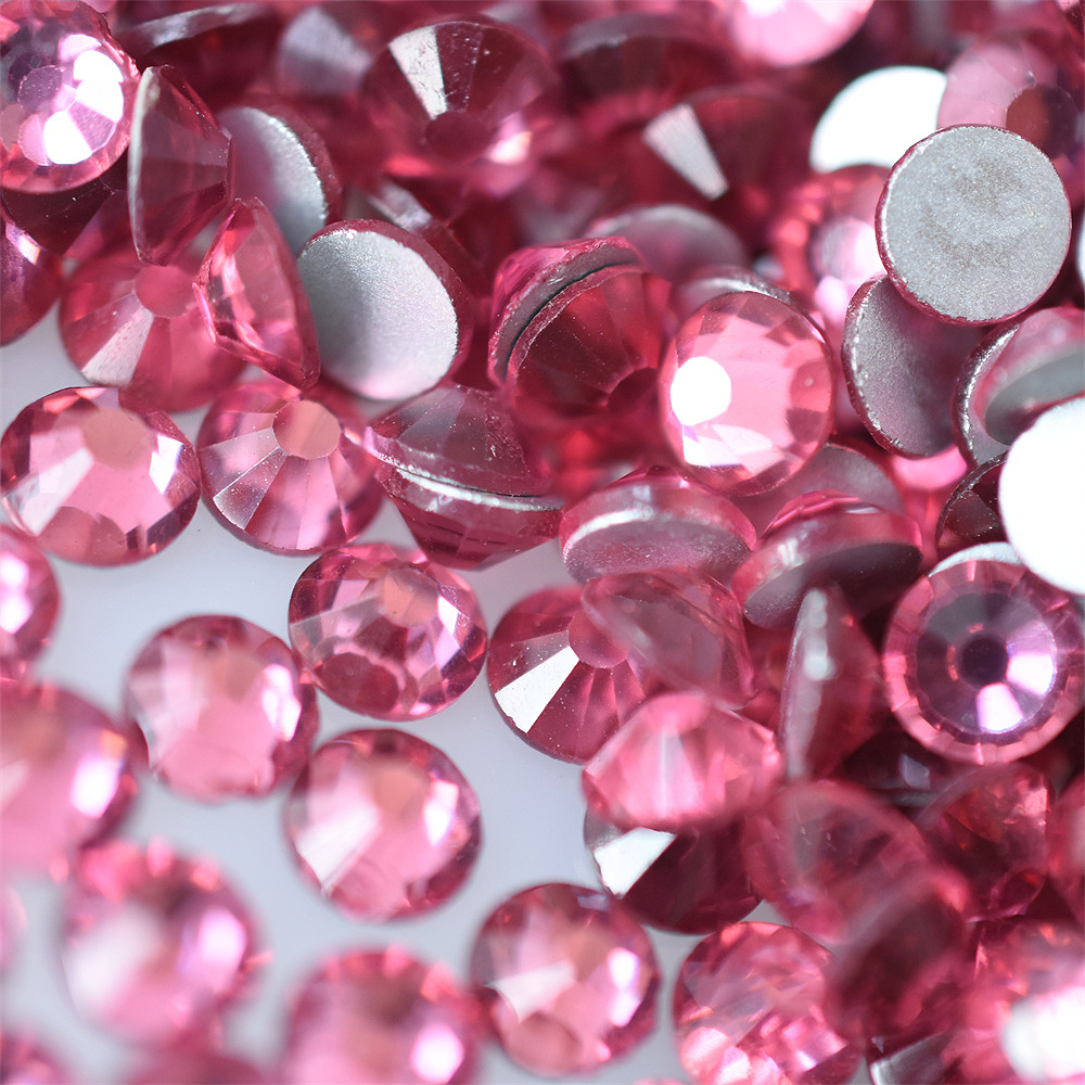 Glass Red 1440PCS SS16 SS20 Ro - مراجعة Nail Art Fuchsia وسعره