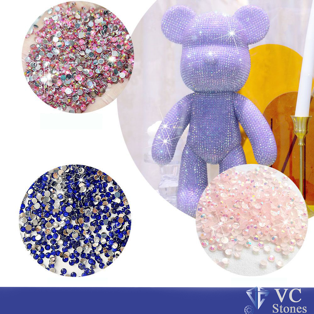 Jelly AB Purple Resin Rhinesto - مراجعة Nail Art Fuchsia وسعره
