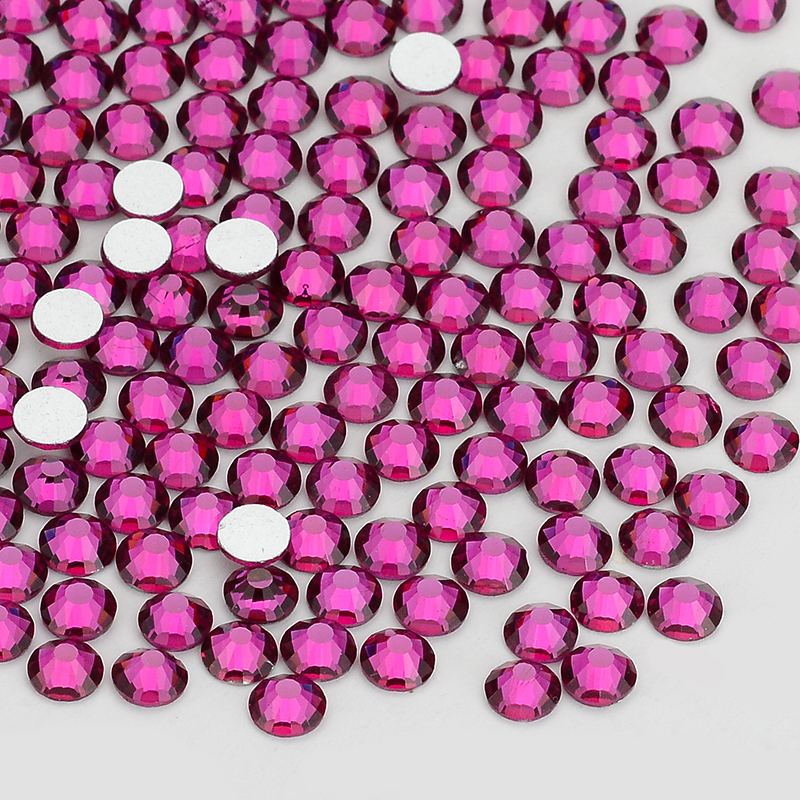 All Size SS3-SS60 Fuchsia Glas - مراجعة Nail Art Fuchsia وسعره