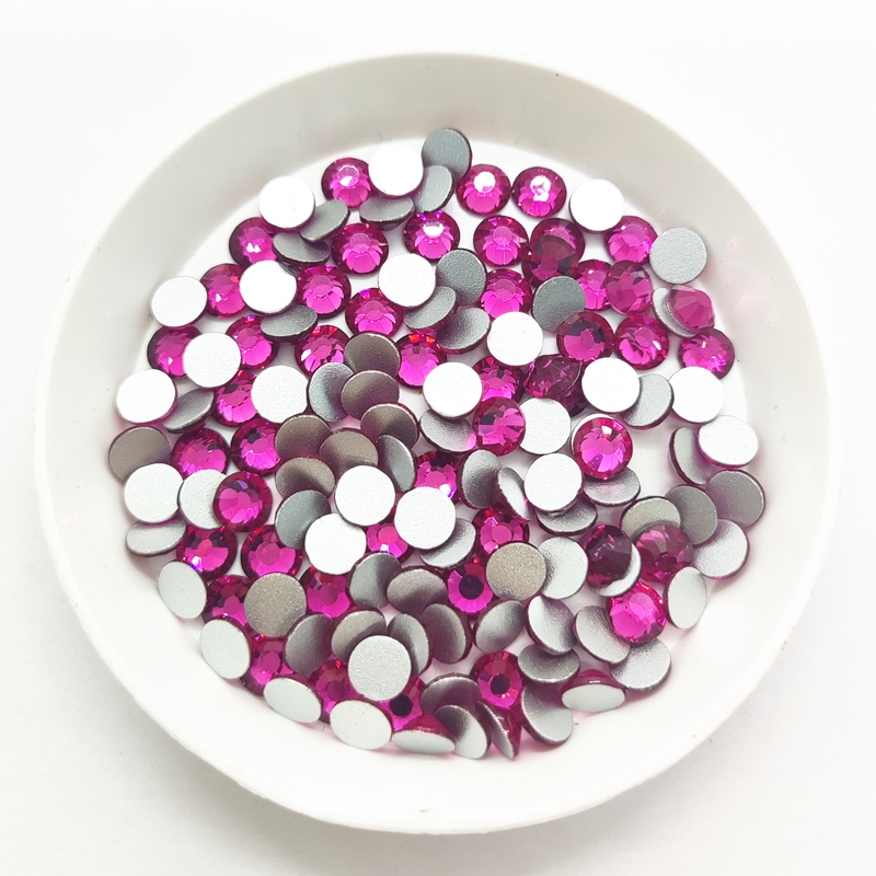 All Size SS3-SS60 Fuchsia Glas - مراجعة Nail Art Fuchsia وسعره