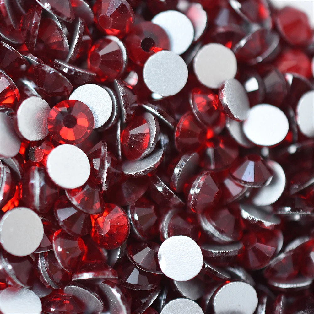 SS6-40 Red Series Glass Crysta - مراجعة Nail Art Fuchsia وسعره