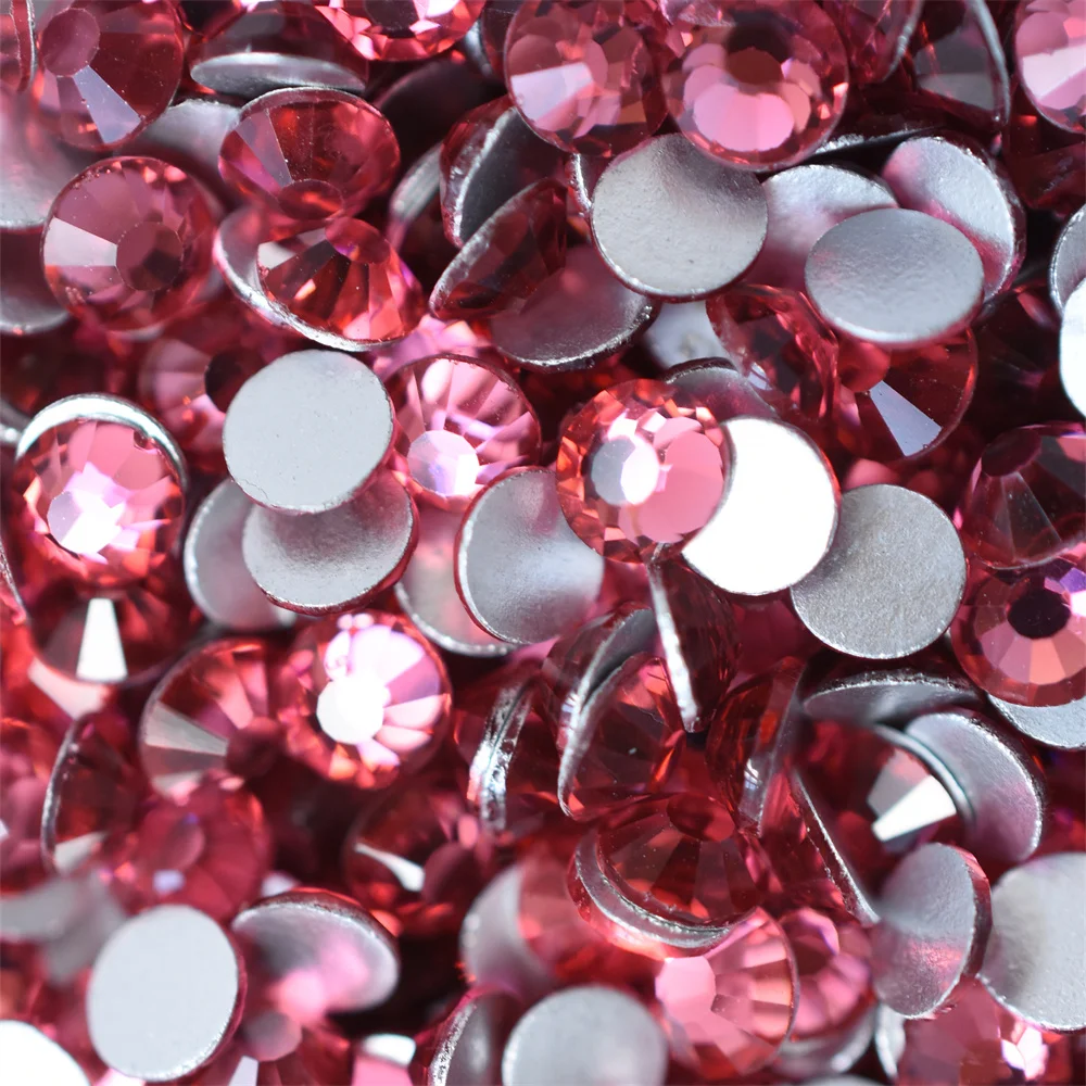 SS6-40 Red Series Glass Crysta - مراجعة Nail Art Fuchsia وسعره