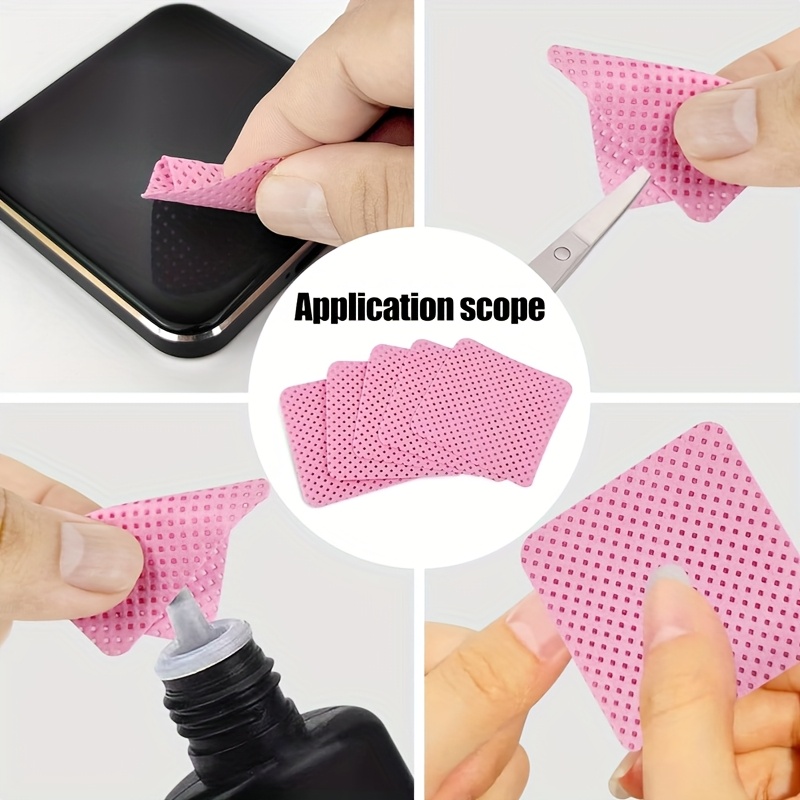 50/100/200pcs Lint-Free Nail W - مراجعة Nail Art Remover وسعره