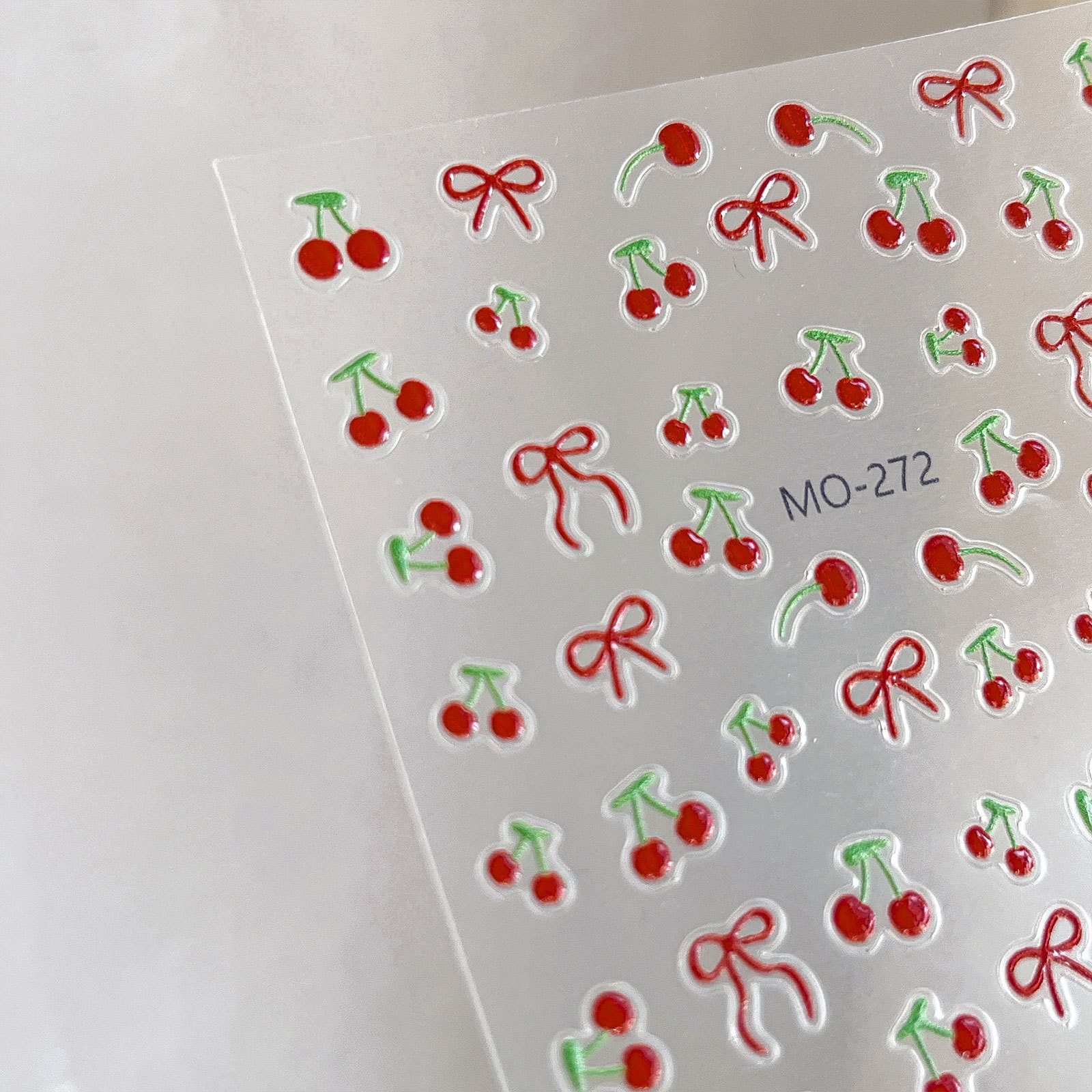 Sweet Red Cherry Nails 3D Deco - مراجعة Nail Art Red Cherry وسعره
