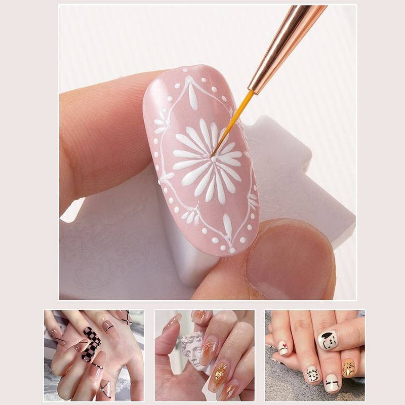 [N] Rose Gold 3Pcs/set  Nail A - مراجعة Nail Art Rose Gold وسعره