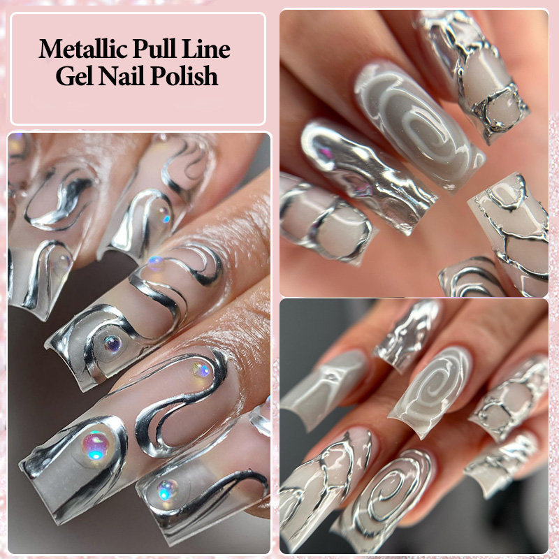 LILYCUTE 5ml Super Bright Meta - مراجعة Nail Art Rose Gold وسعره